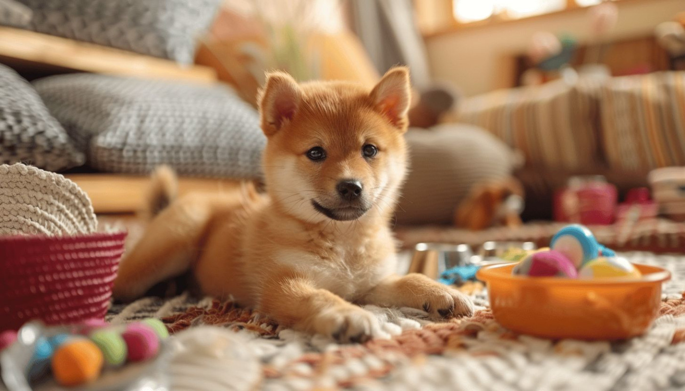 Chiens - Conseils pour l'adoption d'un chiot Shiba Inu en famille
